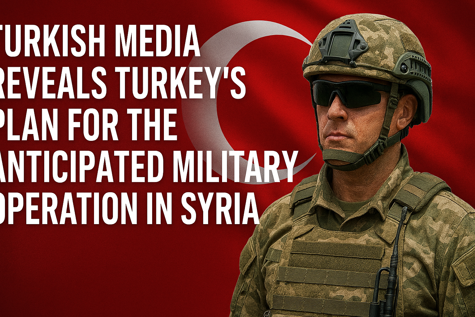 Anticipated Military Operation in Syria.