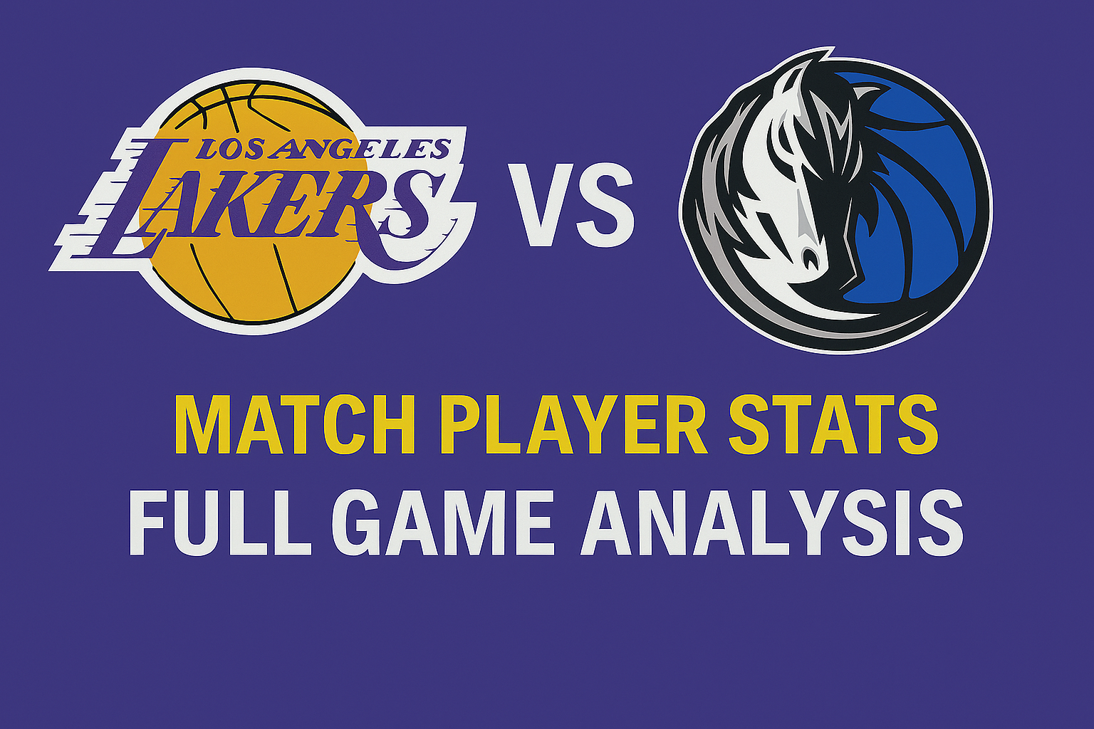lakers vs dallas mavericks match player stats